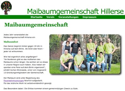 homepage maibaum hillerse